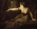 Johann Heinrich Füssli, Signora alla finestra al chiaro di luna, 1800-1810