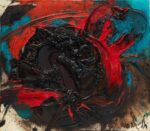 Kazuo Shiraga, Untitled (1962). Courtesy of Sotheby's