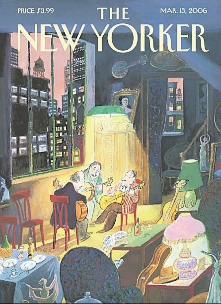 La copertina di Jean Jacques Sempé per The New Yorker