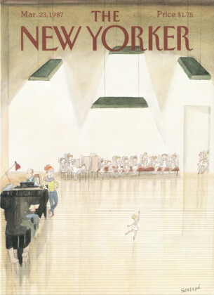 La copertina di Jean Jacques Sempé per The New Yorker