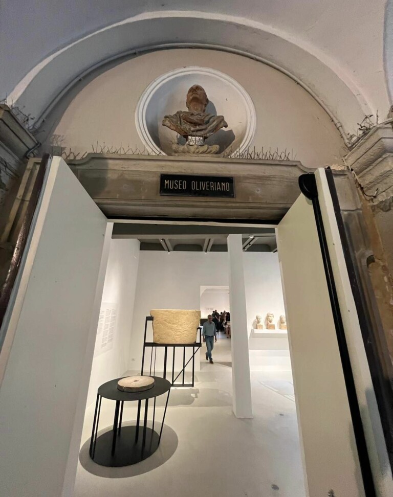 L'allestimento del nuovo Museo Oliveriano di Pesaro