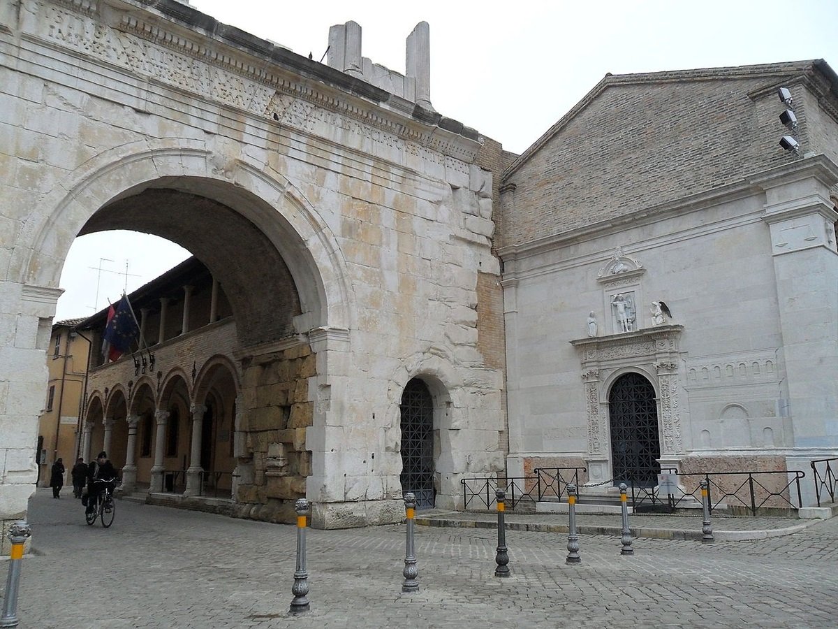 L’ex chiesa di San Michele a Fano. Photo Sailko via Wikimedia