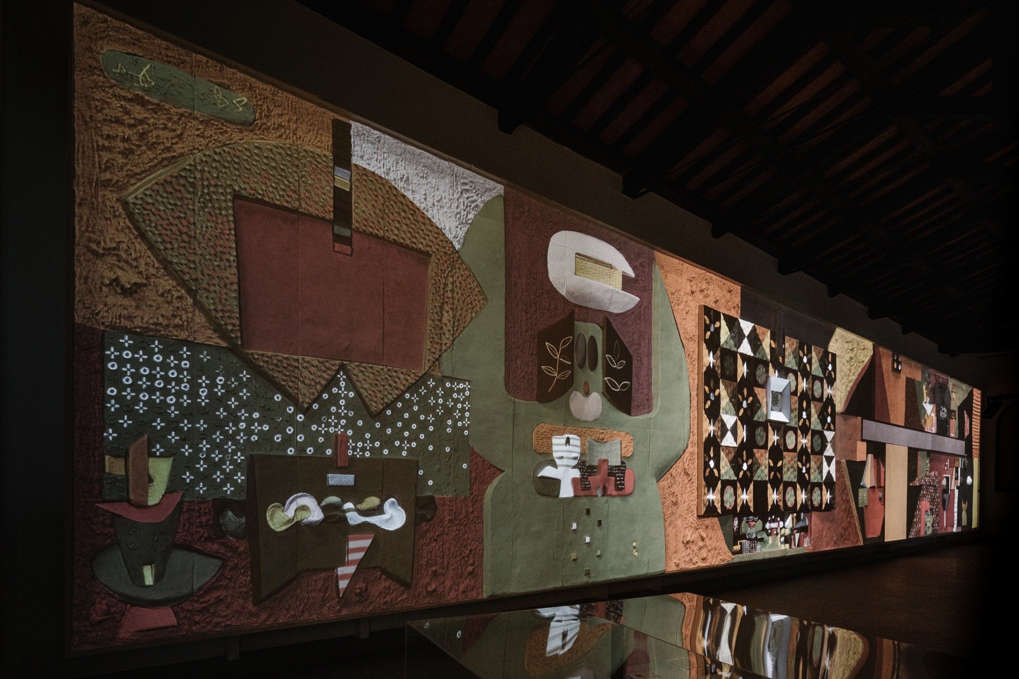 Nivola & New York. Dallo showroom Olivetti alla Città incredibile, exhibition view at Museo Nivola, Orani. Ph Cedric Dasesson