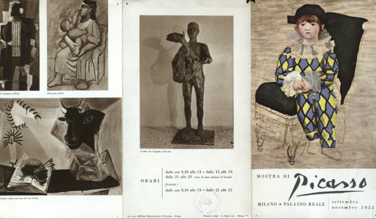 Opuscolo Mostra Milano 1953 Picasso Biblioteca y Centro de Documentación, Museo Nacional Centro de Arte Reina Sofía