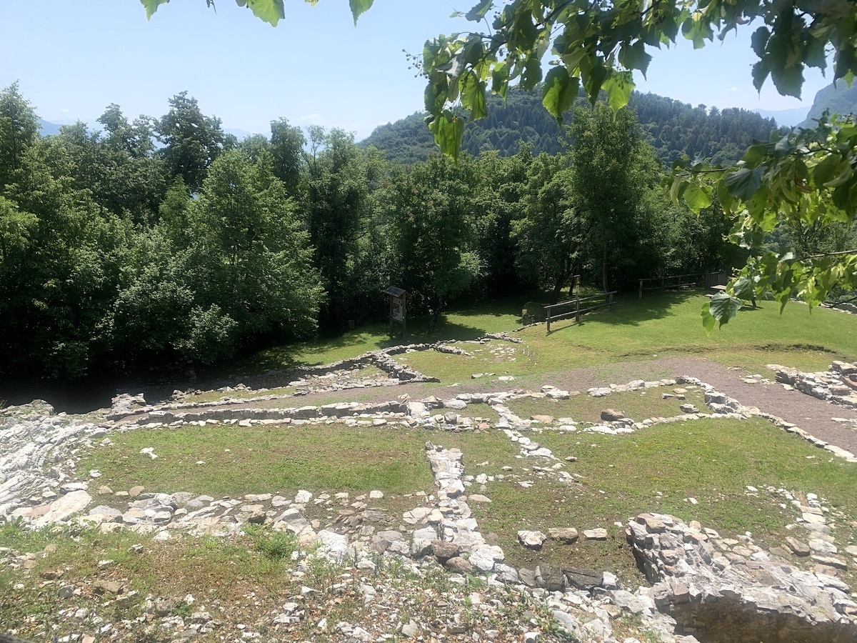 Parco Archeologico Monte San Martino, Trento. Photo Claudia Zanfi