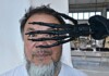 Photo caption Ai Weiwei, Venice 2020. Photographer credit Edward Smith