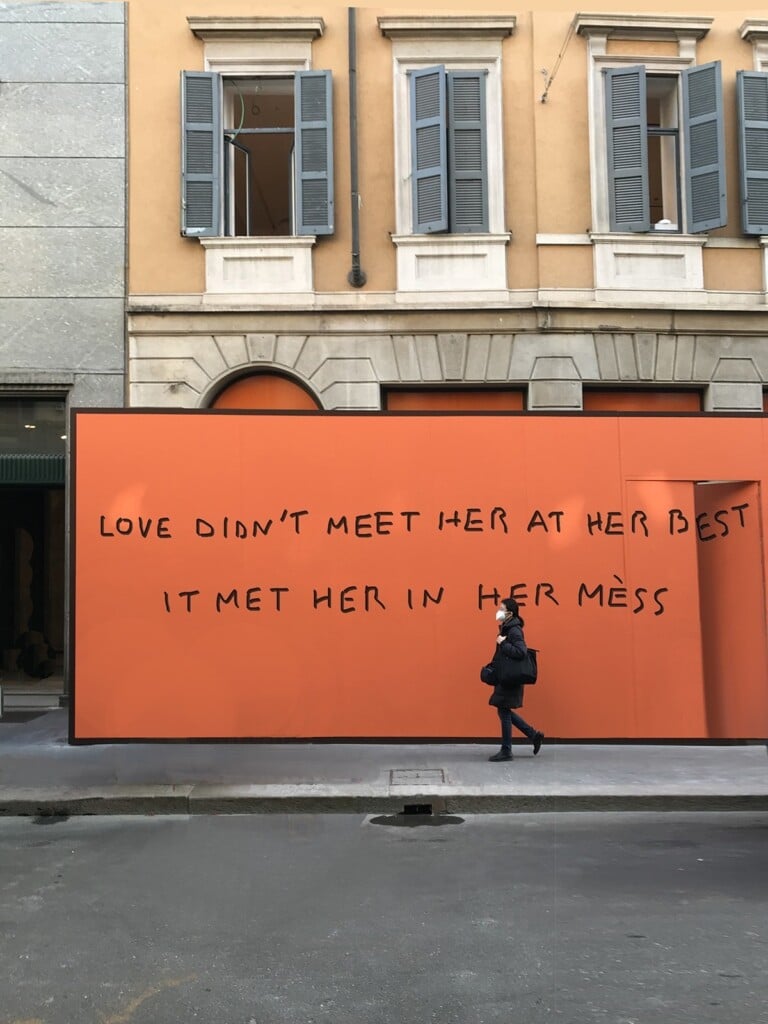 Pietro Terzini, In Her Mess, 2021, digital graffiti