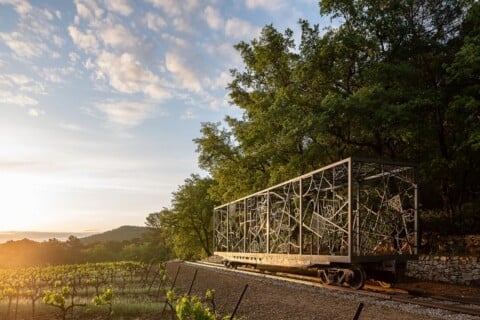 Rail Car by Bob Dylan, Château La Coste (1200x801)