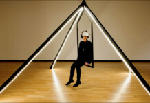 Sara Tirelli, Medusa. A VR Exhibition in Two Acts, installazione al Museo di arte contemporanea di Borås, Svezia, 2019. Per gentile concessione di Sara Tirelli. Foto di L. Årsling