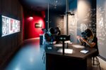 Sonotopia, labs and universe, exhibition view at Haus der Musik, 2022, photo Hanna Pribitzer