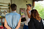 Studio visit di Elvira Vannini e spazio bronzo (Genova), UVA artist in Residence, 2022, photo Stefano Camera