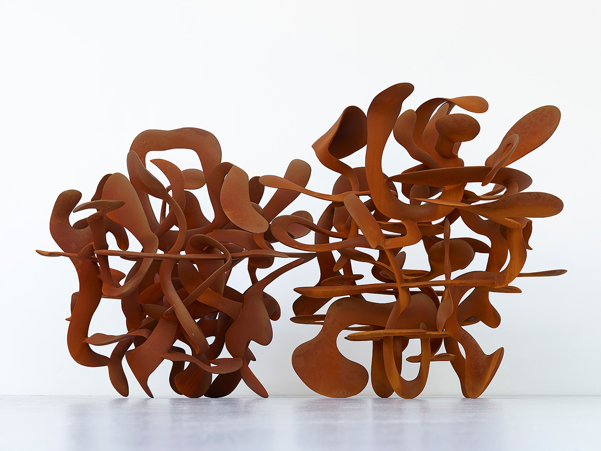 Tony Cragg, Thicket, 2016, Stahl, © Tony Cragg _ Bildrecht, Wien 2022, Photo Michael Richter