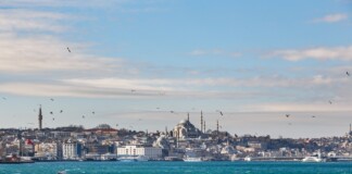 Istanbul vista dal Bosforo. Photo Sahir Ugur Eren