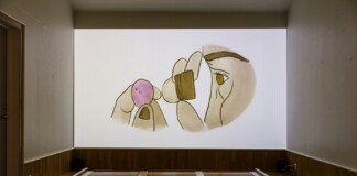 Christine Rebet, Otolithe / Otolith, Animation, 4 minutes 4 seconds, sound, 4k, 2021 Courtesy of MAC Lyon and the artist.NNKS / LIAF 2022 curated by Francesco Urbano Ragazzi, ph: Kjell-Ove Storvik