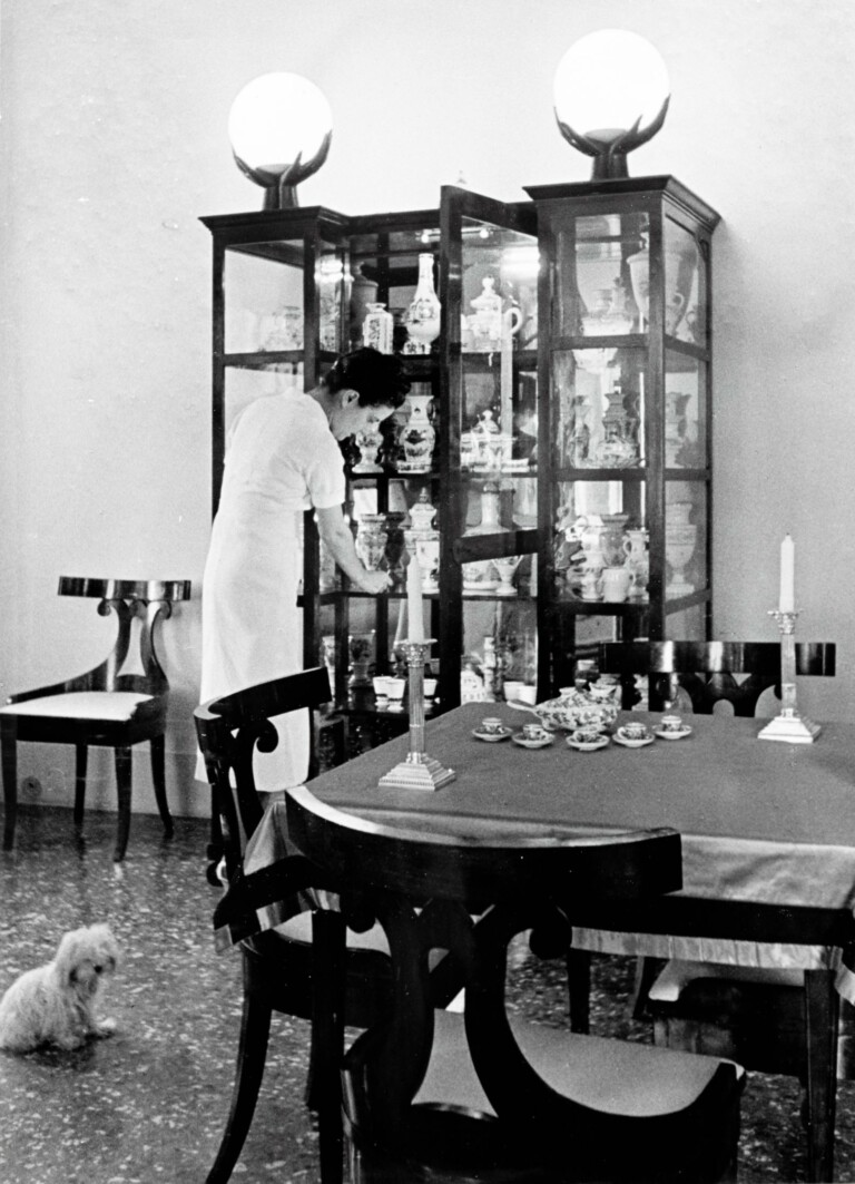 Marina Volpi di Misurata e la sua collezione di opaline francesi. Maser 1940