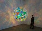 Firefly double polyhedron sphere experiment, Olafur Eliasson Courtesy Palazzo Strozzi