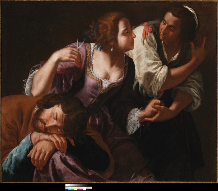 Artemisia Gentileschi, Sansone e Dalila, 1630-38 ca, Archivio Patrimonio Artistico Intesa Sanpaolo, ph Luciano Pedicini, Napoli