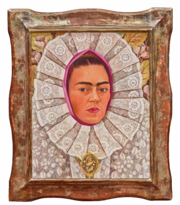 Autoportrait au Resplandor, Frida Kahlo, 1948 © DR, collection privée © Diego Rivera and Frida Kahlo archives, Bank of México, fiduciary in the Frida Kahlo and Diego Rivera Museums Trust