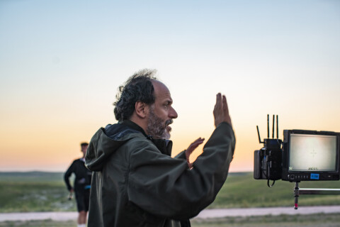 Director Luca Guadagnino on the set of BONES AND ALL, a Metro Goldwyn Mayer Pictures film.  Credit: Yannis Drakoulidis / Metro Goldwyn Mayer Pictures  © 2022 Metro-Goldwyn-Mayer Pictures Inc.  All Rights Reserved.