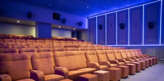 La sala del Cinema Barberini a Roma