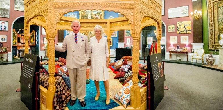 Carlo e Camilla alla mostra Prince and Patron, Buckingham Palace, 2018