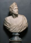 Cerchia di Giuseppe Maria Mazza (1653 - 1741), italiano, Bologna, XVII secolo, Busto allegorico, marmo, Courtesy Sotheby's