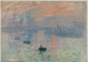 Claude Monet, Impression, soleil levant, 1872, Huile sur toile, 50 cm x 65 cm, Paris, musée Marmottan Monet. © Musée Marmottan Monet, Paris / Studio Christian Baraja SLB