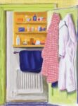 David Hockney, Untitled (577) (Two Robes) (2010). Courtesy of Phillips