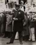 Dorothea Lange, Street Demonstration (1933). Courtesy of Phillips