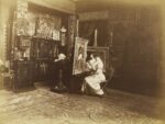 Edmond Bénard, Juana Romani nell’atelier di rue du Mont-Thabor, 1893. Parigi, Musée des Beaux-Arts de la Ville de Paris