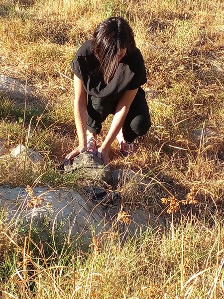 Elena Bellantoni, Mi sono seccata, Cantieri Montelupo, letto della Pesa, Montelupo Fiorentino, 8 luglio 2022. Photo Mario Lensi