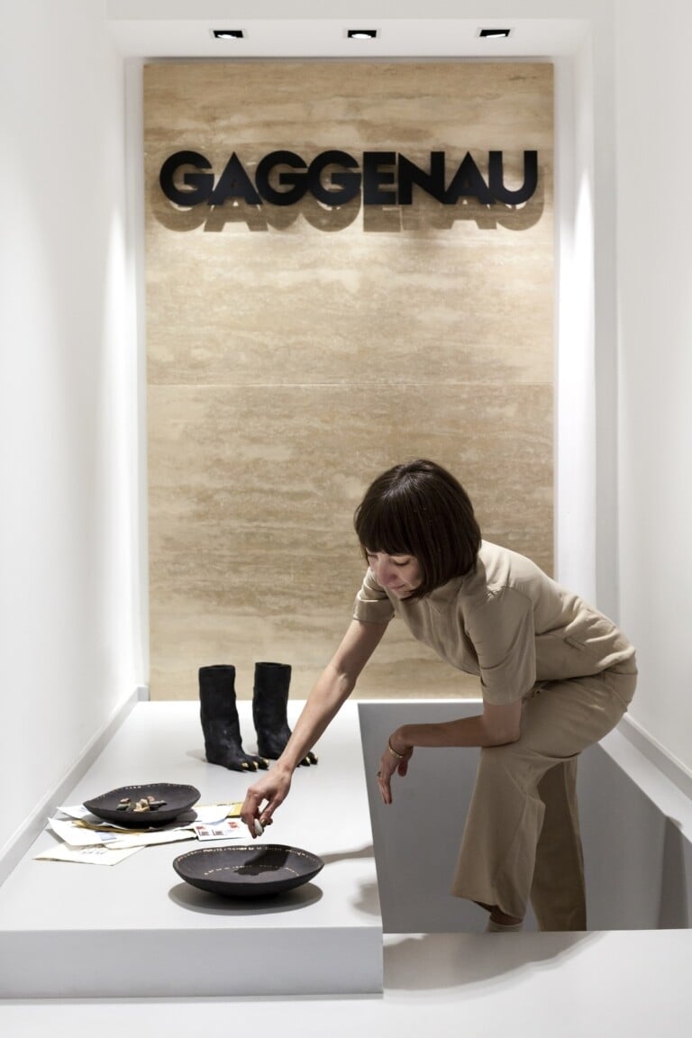 Flora Deborah. Semi. Exhibition view at Gaggenau DesignElementi, Roma 2022. Photo credits Francesca Piovesan