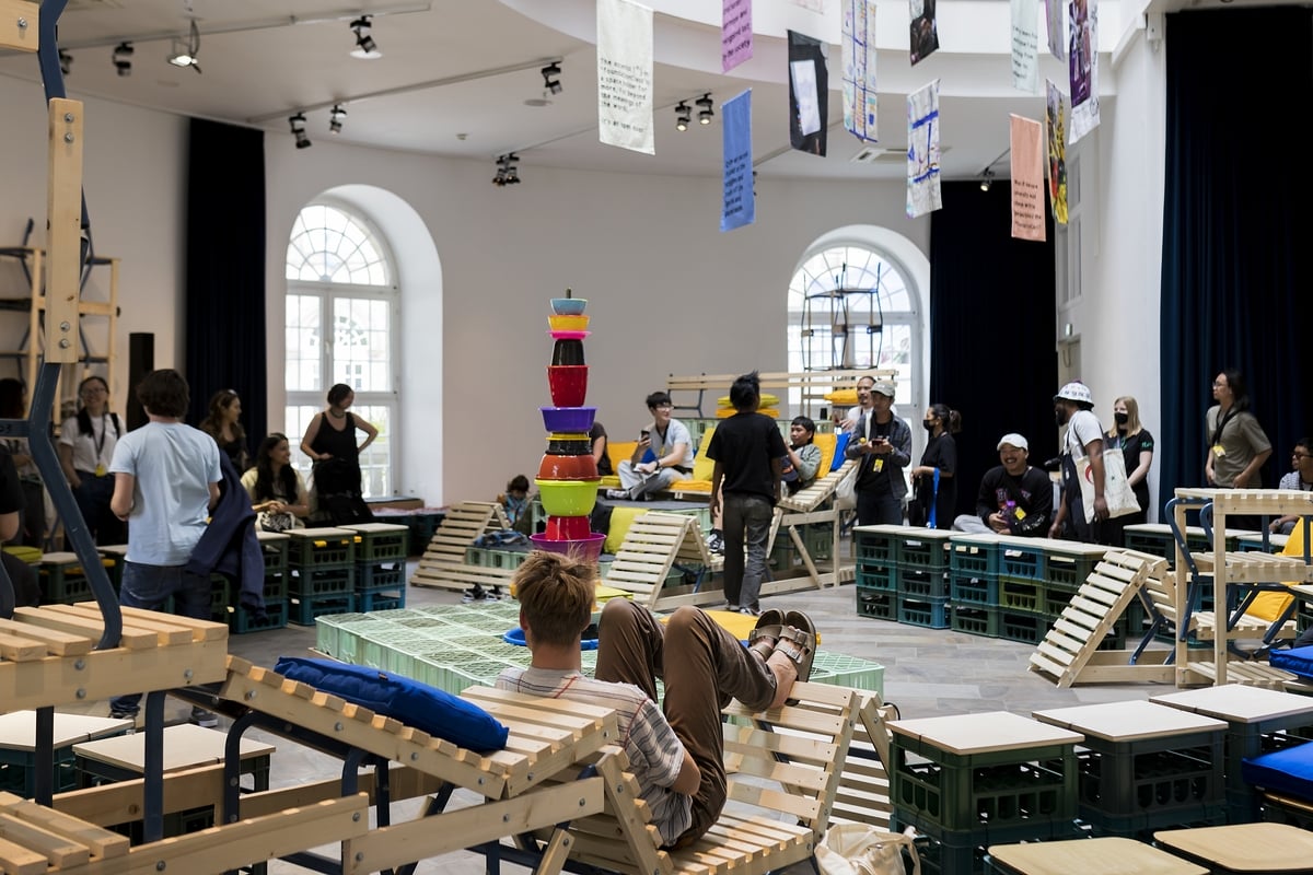 Fridskul Common Library, Fridericianum, Kassel, June 17, 2022, photo: Victoria Tomaschko