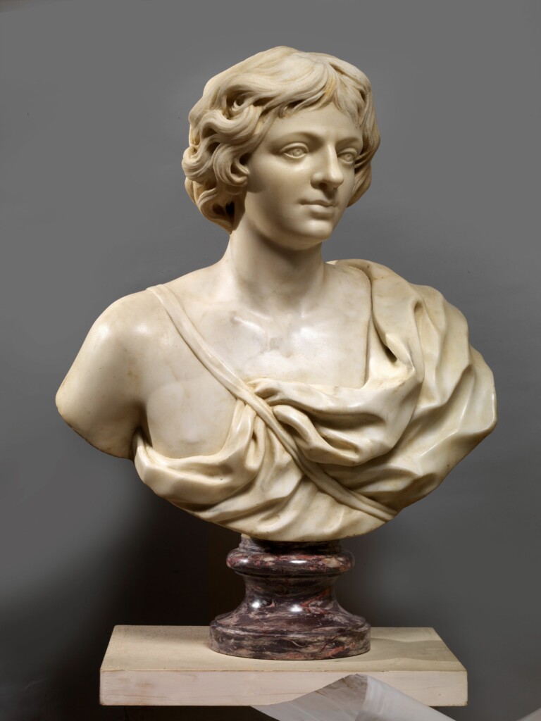 Giuseppe Piamontini, Firenze 1663 – 1744, Busto di Adone, marmo, Courtesy Sotheby's