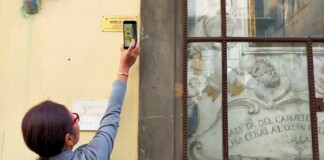 "Tabernacoli Parlanti" a Firenze. Photo: Valentina Silvestrini