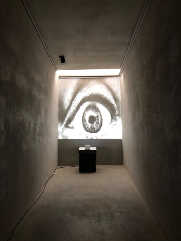 Installation view Monica Marioni, #lasciamiandare, Bunker Caldogno, 2022, ph. Marta Santacatterina