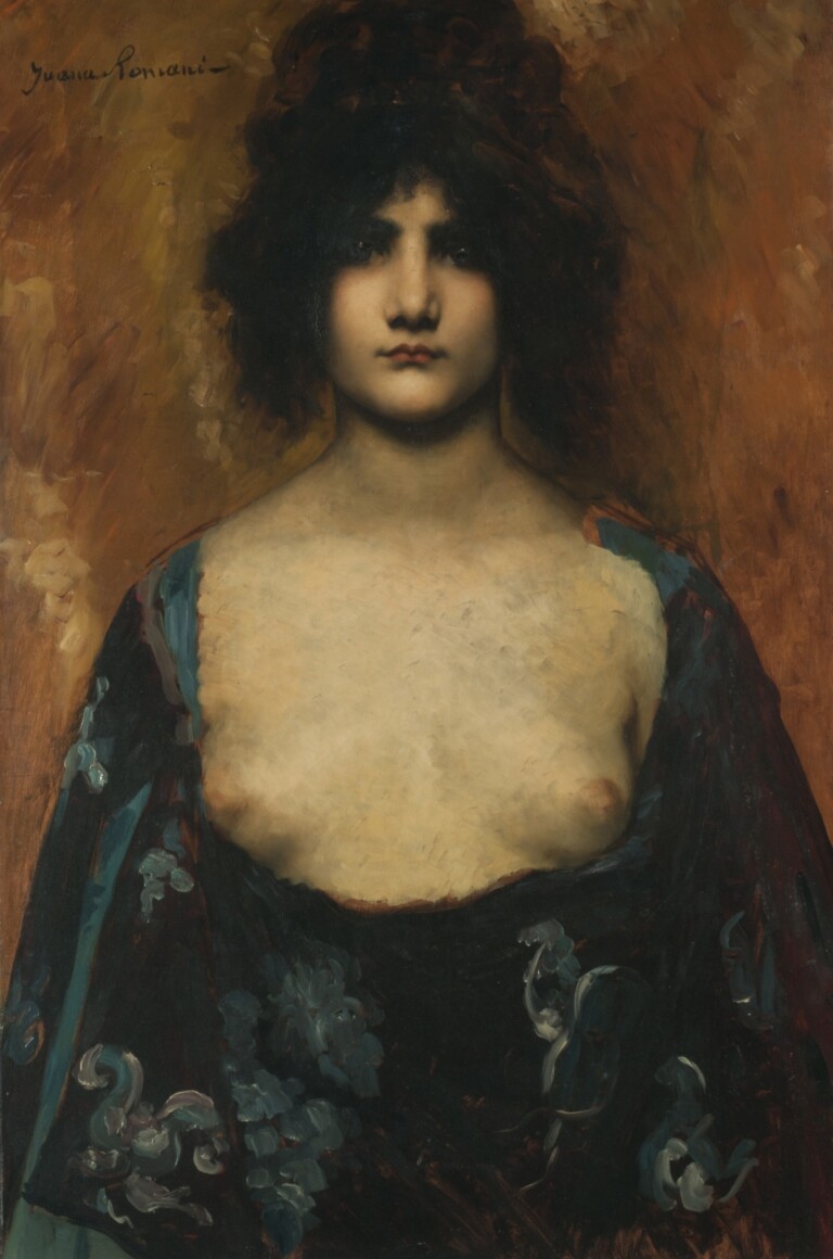 Juana Romani, Joven Oriental (Bohémienne), 1892. Buenos Aires, Museo Nacional de Bellas Artes