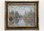 La Seine a Vétheuil (1878) di Claude Monet, MuMA, Le Havre.