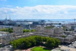 La città ricostruita da Auguste Perret con il porto sullo sfondo, Le Havre. Photo © Dario Bragaglia