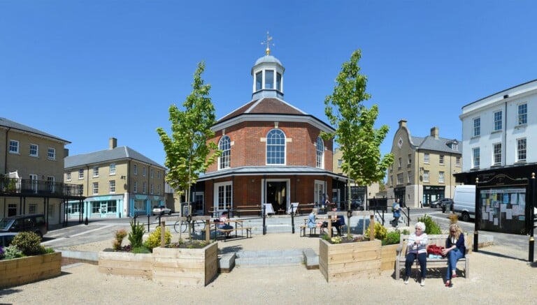 La cittadina di Poundbury, Buttermarket