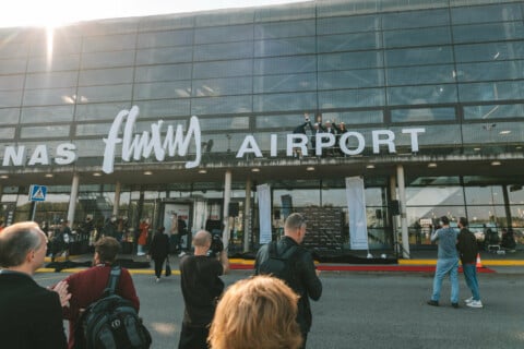 L'aeroporto di Kaunas dedicato al Fluxus