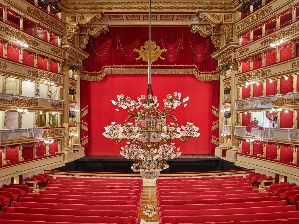 Lavori di restyling alla Scala Ph. Giovanni Hanninen