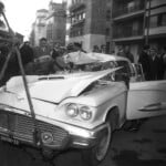 L'incidente in cui perse la vita Fred Buscaglione, Roma, 3 febbraio 1960. Parma, CSAC, Fondo Publifoto