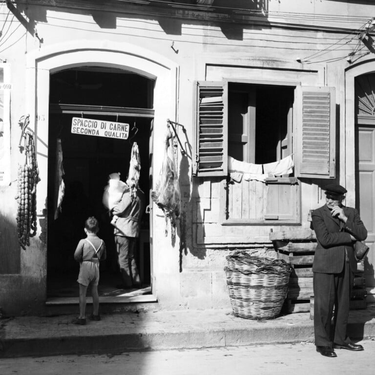 Macelleria, Sora, 1960. Archivio Farabola