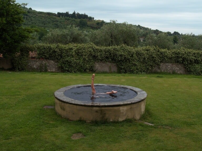 Massimo Bartolini, Hagoromo, 2005. Performance. Photo Attilio Maranzano