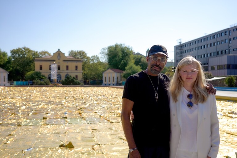 Nari Ward e Beatrice Trussardi, photo Marco De Scalzi