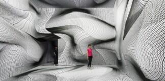 Peter Kogler, Untitled, Astana Contemporary Art Center, 2017