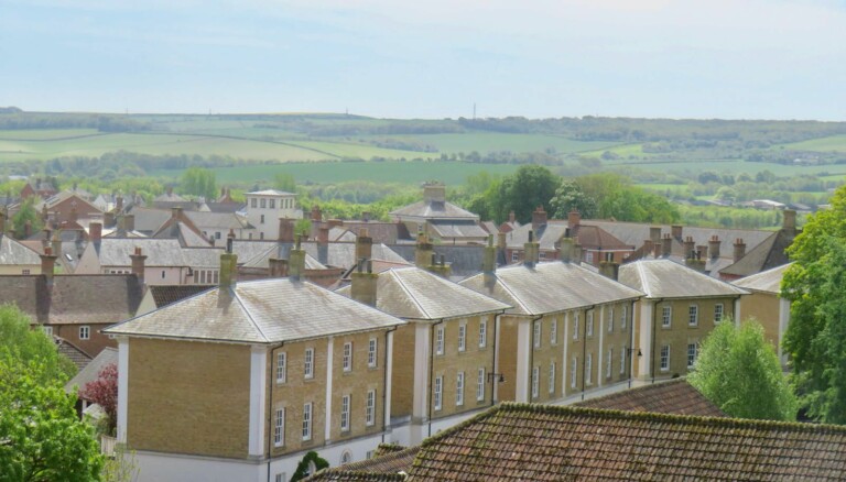 Poundbury e la campagna circostante, Copyright Celebrating Poundbury