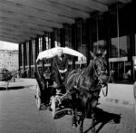 Alfred Hitchcock alla Stazione Termini di Roma, Data: 23/05/1960, Archivio Luce Cinecittà