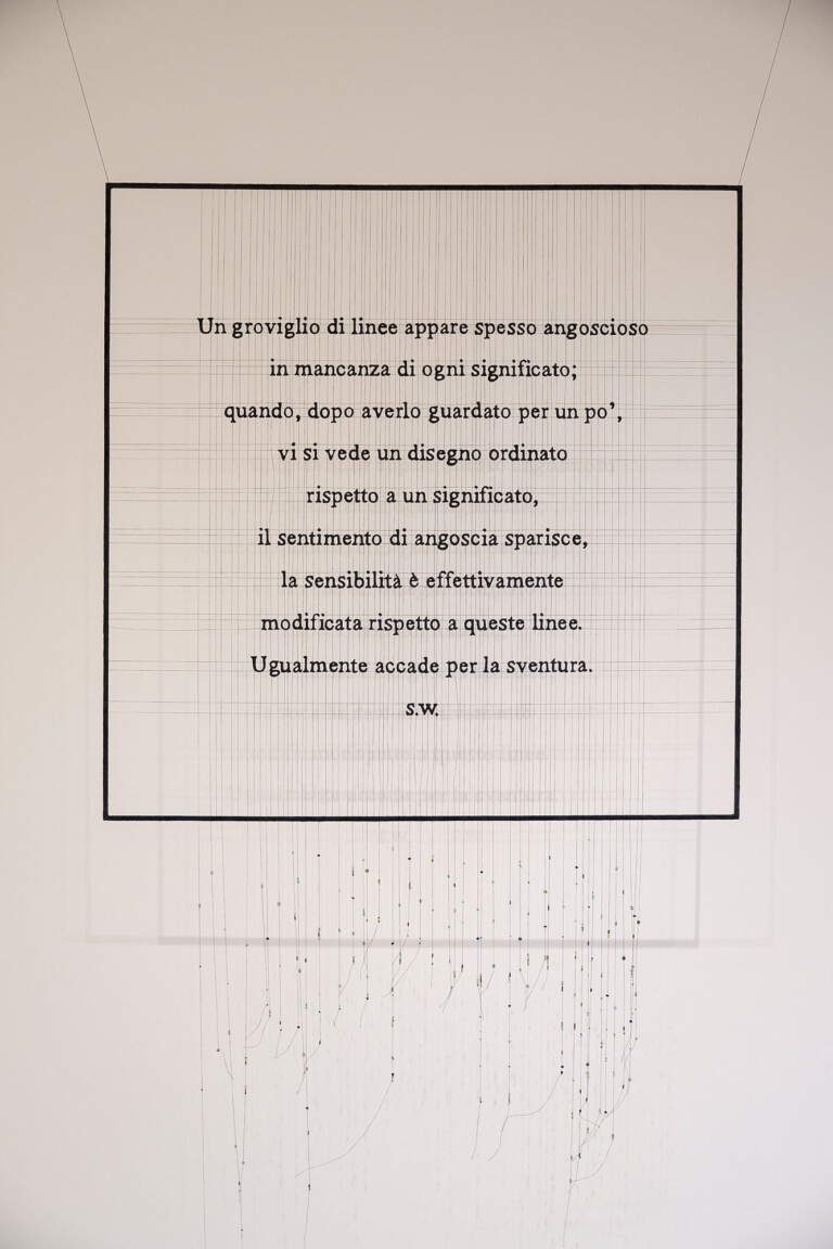 Spazio Bianco, Sabrina Mezzaqui, Groviglio_2_Giovanni de Sandre per Fondazione Luigi Rovati